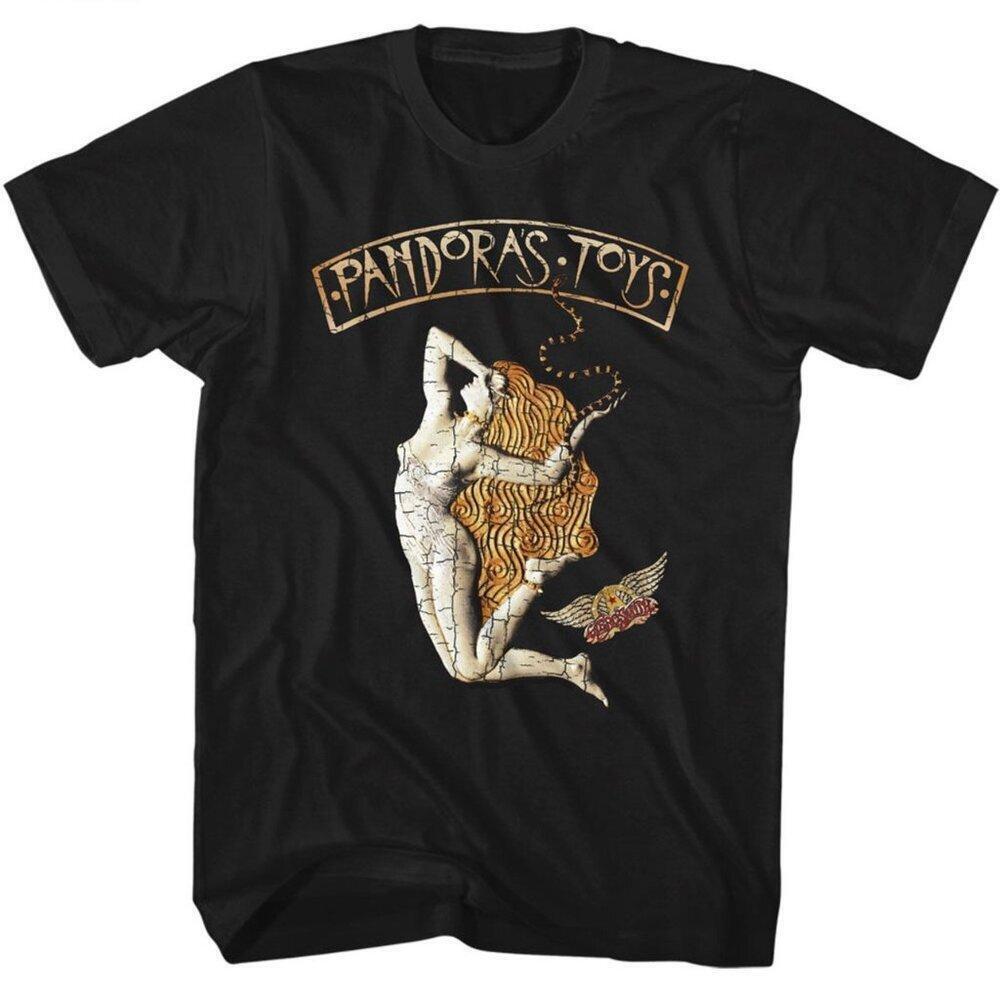 Aerosmith Pandoras Toys Rock Band T Shirt Hard Rock Music Fan Gift Graphic Tee